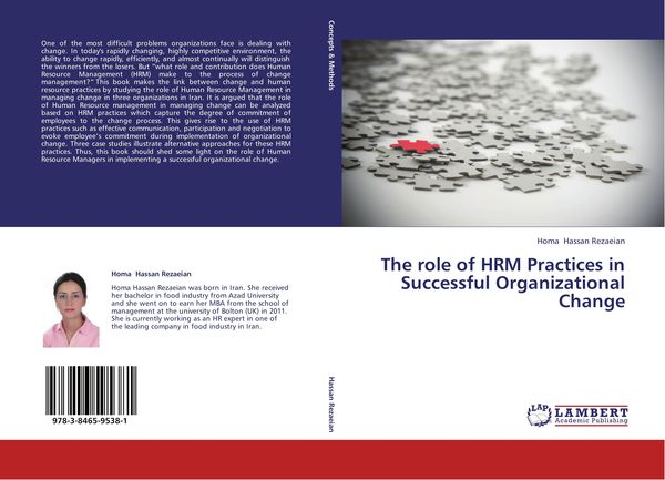 Produktbild: The role of HRM Practices in Successful Organizational Change
