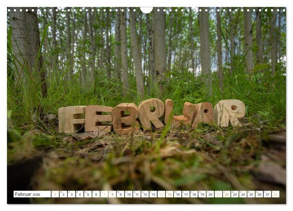 Produktbild: Holz, ein fantastischer Rohstoff. (Wandkalender 2026 DIN A3 quer), CALVENDO Monatskalender