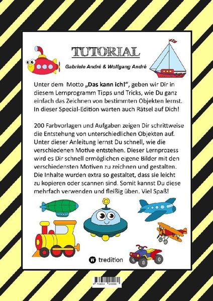Produktbild: Craftbook - 200 Motive in Farbe - Spezielles Lernprogramm - Objekte Zeichnen - Super Schritt f&uuml;r Schritt Anleitung
