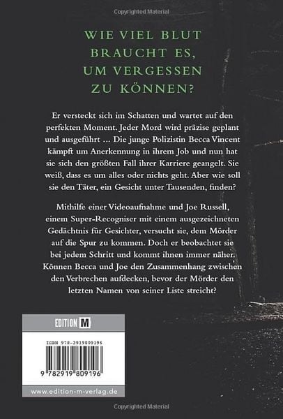 Produktbild: Ich vergesse nie