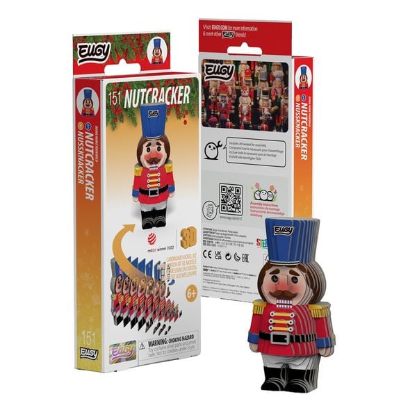 3D Bastelset Nussknacker