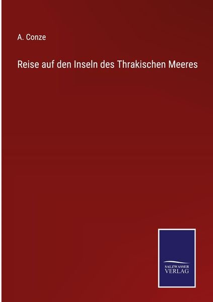 Produktbild: Reise auf den Inseln des Thrakischen Meeres