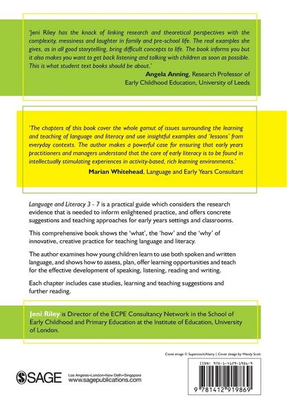 Produktbild: Language and Literacy 3-7