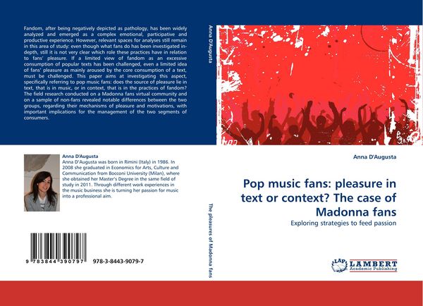 Produktbild: Pop music fans: pleasure in text or context? The case of Madonna fans
