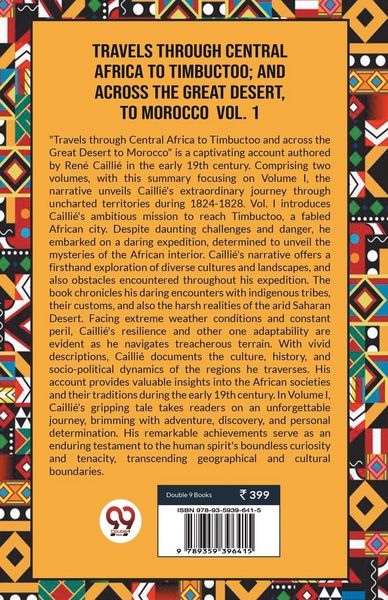 Produktbild: Travels Through Central Africa To Timbuctoo; And Across The Great Desert, To Morocco Vol. 1