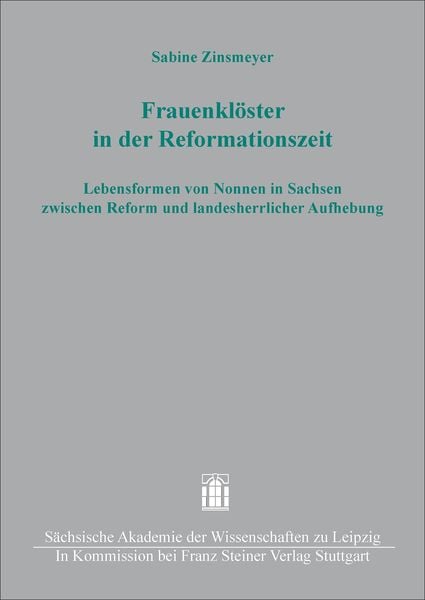 Produktbild: Frauenkl&ouml;ster in der Reformationszeit