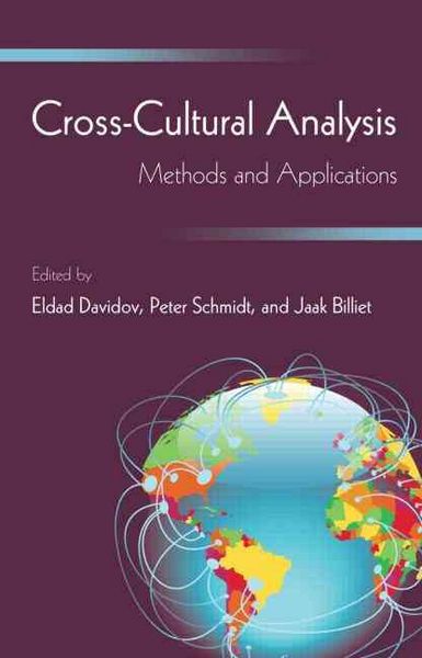 Produktbild: Cross-Cultural Analysis: Methods and Applications