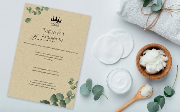 Produktbild: Motivpapier Eucalyptus DIN A4 100g/m&sup2; 100 Blatt