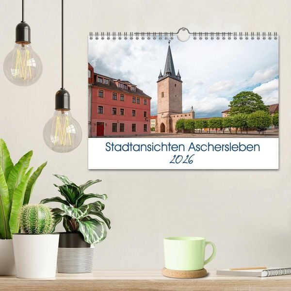 Produktbild: Stadtansichten Aschersleben (Wandkalender 2026 DIN A4 quer), CALVENDO Monatskalender