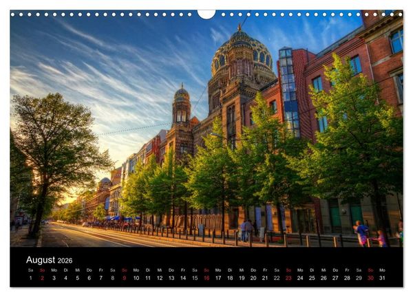 Produktbild: Colors of Berlin 2026 (Wandkalender 2026 DIN A3 quer), CALVENDO Monatskalender