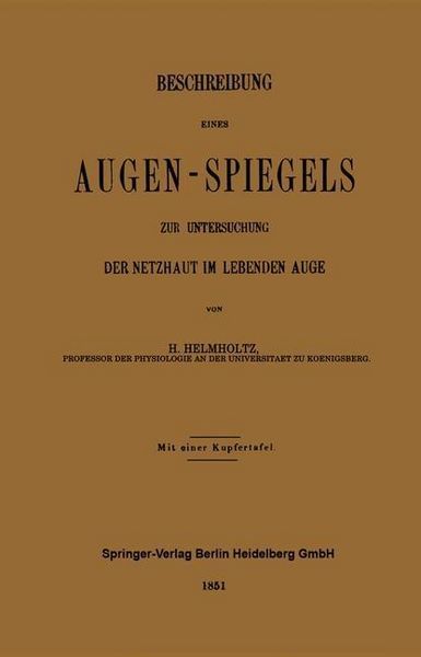 Produktbild: Beschreibung Eines Augen-Spiegels