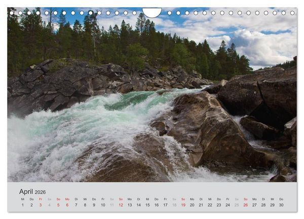 Produktbild: Norwegen - Land der Fjorde (Wandkalender 2026 DIN A4 quer), CALVENDO Monatskalender