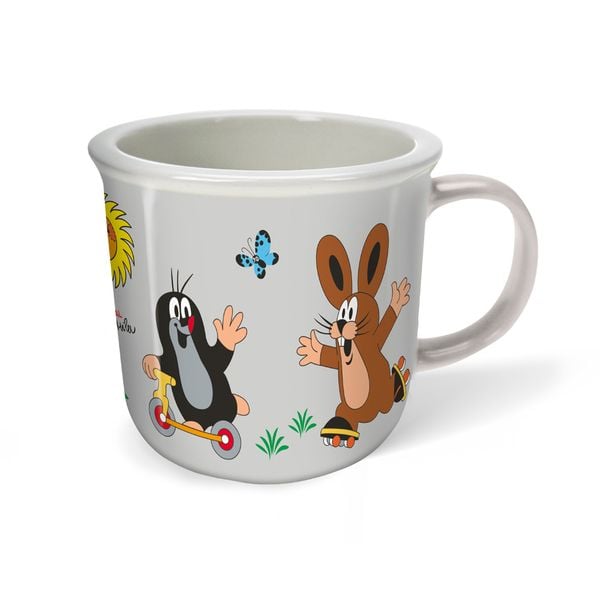 Produktbild: Tr&ouml;tsch Der kleine Maulwurf Tasse Porzellantasse Sportfreunde