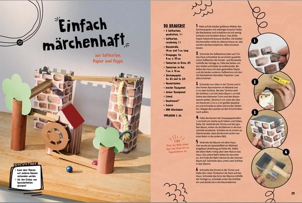 Produktbild: Let's Roll - Das coolste Murmelbahn-Bastelbuch