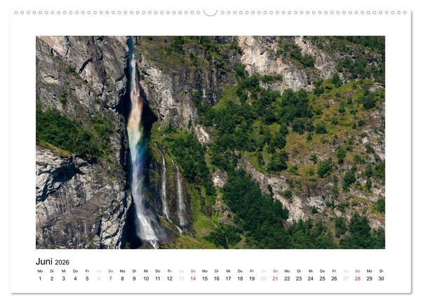 Produktbild: Magisches Nordland. Eine Reise in das Herz Skandinaviens (hochwertiger Premium Wandkalender 2026 DIN A2 quer), Kunstdruck in Hochglanz