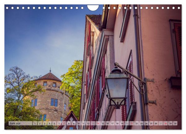 Produktbild: T&uuml;bingen - Impressionen aus der Universit&auml;tsstadt (Wandkalender 2026 DIN A4 quer), CALVENDO Monatskalender