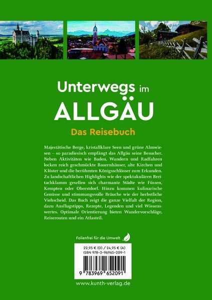 Produktbild: KUNTH Unterwegs im Allg&auml;u