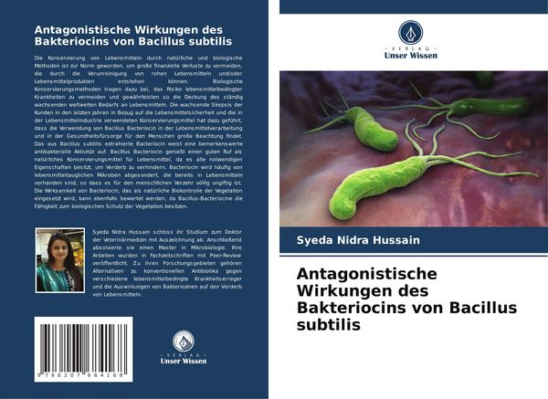 Produktbild: Antagonistische Wirkungen des Bakteriocins von Bacillus subtilis