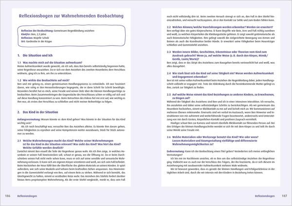 Produktbild: Wahrnehmendes Beobachten in Krippe und Kindertagespflege