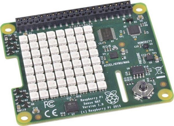 Produktbild: Raspberry Pi&reg; Sense Hat Erweiterungs-Platine