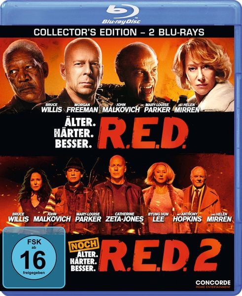 Produktbild: R.E.D. - &Auml;lter. H&auml;rter. Besser/R.E.D. 2 [CE] [2 BRs]