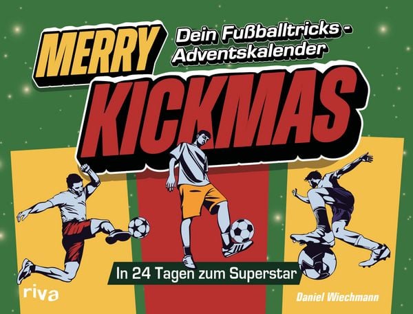 Produktbild: Merry Kickmas &ndash; Dein Fu&szlig;balltricks-Adventskalender