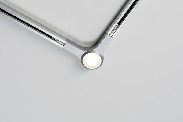 Produktbild: Paulmann 95485 Hochvolt-Schienensystem-Komponente L-Verbinder Chrom (matt)