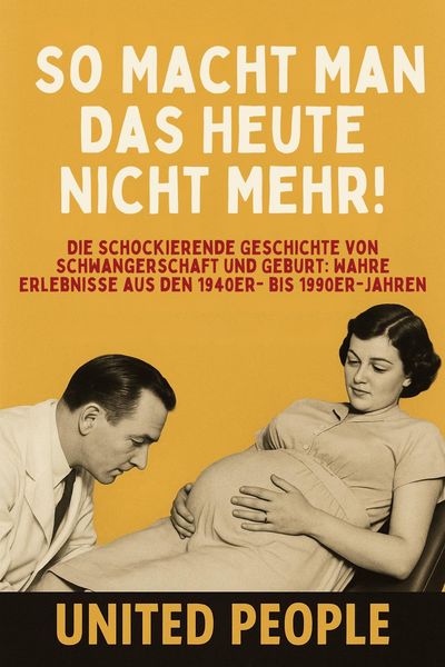 Produktbild: "So Macht Man Das Heute Nicht Mehr!" - Die Schockierende Geschichte von Schwangerschaft und Geburt: Wahre Erlebnisse aus den 1940er- bis 1990er-Jahren