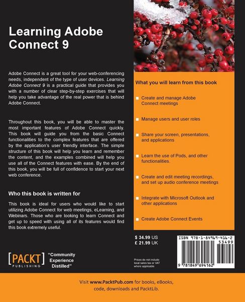 Produktbild: Learning Adobe Connect 9