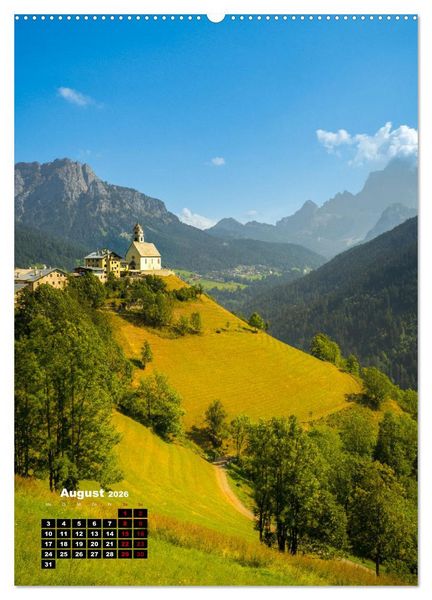 Produktbild: S&uuml;dtirol, das Wanderparadies (Wandkalender 2026 DIN A2 hoch), CALVENDO Monatskalender
