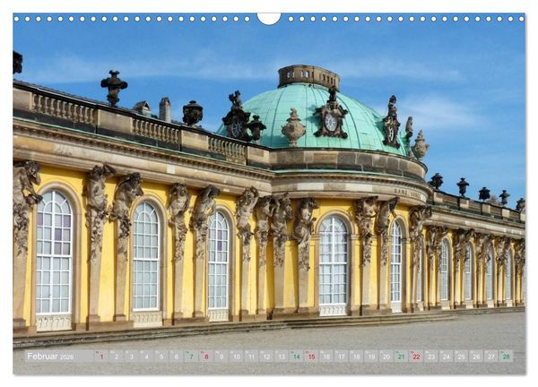 Produktbild: K&ouml;nigliche Residenzen in Potsdam (Wandkalender 2026 DIN A3 quer), CALVENDO Monatskalender