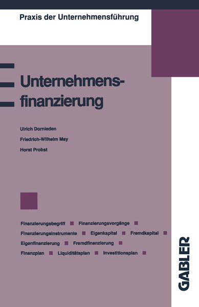 Produktbild: Unternehmensfinanzierung