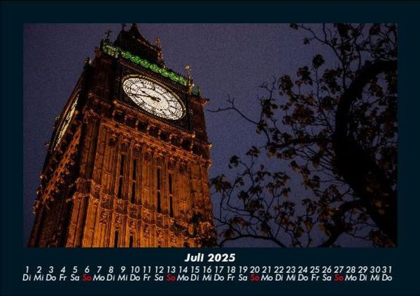 Produktbild: London - Impressionen 2025 Fotokalender DIN A5