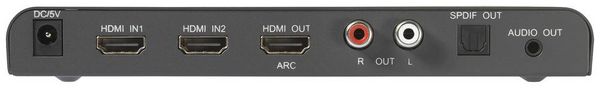 Produktbild: SpeaKa Professional SP-HDA-300 2+1 Port HDMI-Switch UHD 4K @ 60Hz