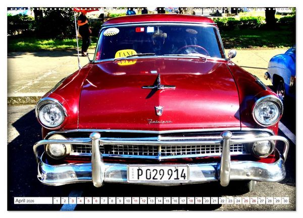 Produktbild: FAIRLANE '55 (Wandkalender 2026 DIN A2 quer), CALVENDO Monatskalender