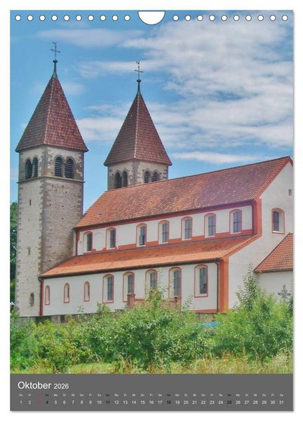 Produktbild: Kirchen und Kl&ouml;ster in Deutschland (Wandkalender 2026 DIN A4 hoch), CALVENDO Monatskalender