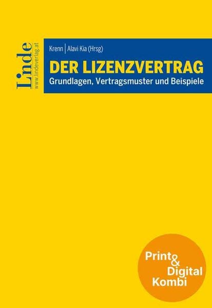 Produktbild: Der Lizenzvertrag (Kombi Print&digital)