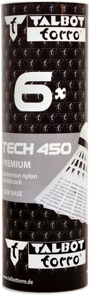 Produktbild: Badm.-Ball TECH 450 Korb:white, Speed red/fast, 6pcs.Tube