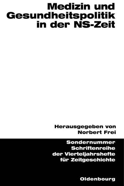 Produktbild: Medizin und Gesundheitspolitik in der NS-Zeit