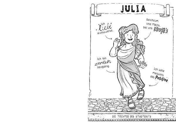 Produktbild: Ich, Julia, und die Menschen aus Pompeji