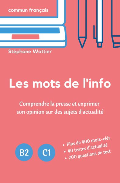 Produktbild: Les mots de l'info