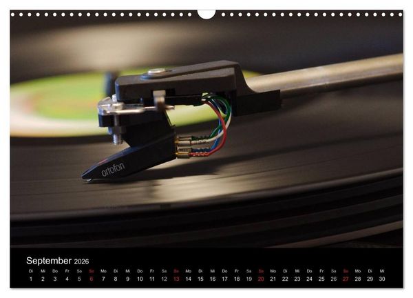 Produktbild: Vintage Turntables Made In Schwarzwald (Wandkalender 2026 DIN A3 quer), CALVENDO Monatskalender