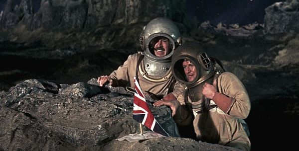 Produktbild: Die erste Fahrt zum Mond (First men in the moon)