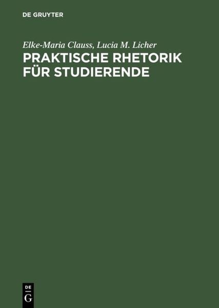 Produktbild: Praktische Rhetorik f&uuml;r Studierende