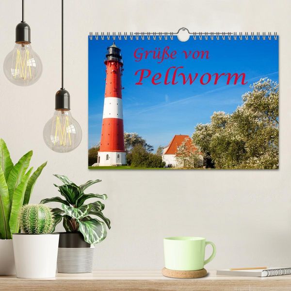 Produktbild: Gr&uuml;&szlig;e von Pellworm (Wandkalender 2026 DIN A4 quer), CALVENDO Monatskalender
