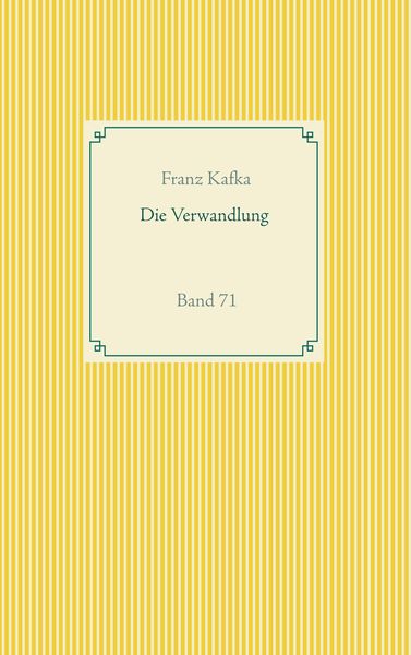 Produktbild: Die Verwandlung