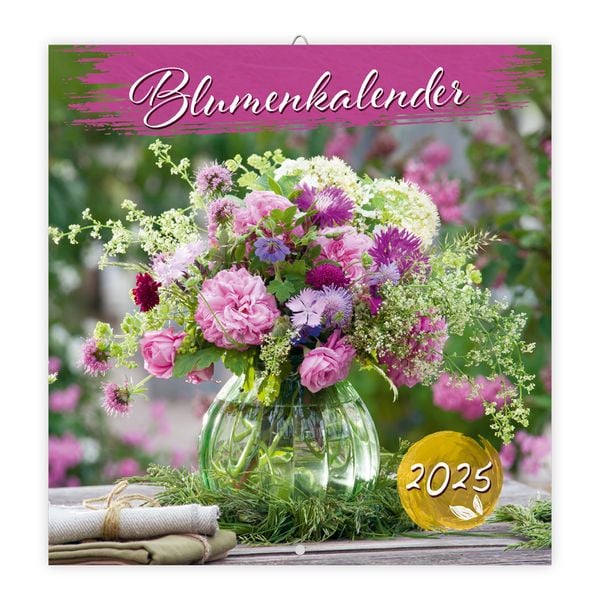 Trötsch Broschürenkalender Blumenkalender 2025