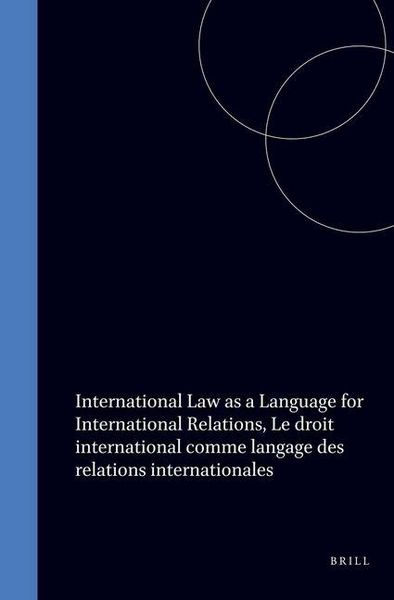 Produktbild: International Law As a Language for International Relations