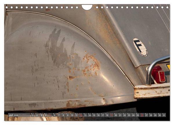Produktbild: Citro&euml;n 2CV Alte Liebe rostet nicht (Wandkalender 2026 DIN A4 quer), CALVENDO Monatskalender