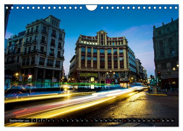 Produktbild: Metropole Madrid (Wandkalender 2026 DIN A4 quer), CALVENDO Monatskalender